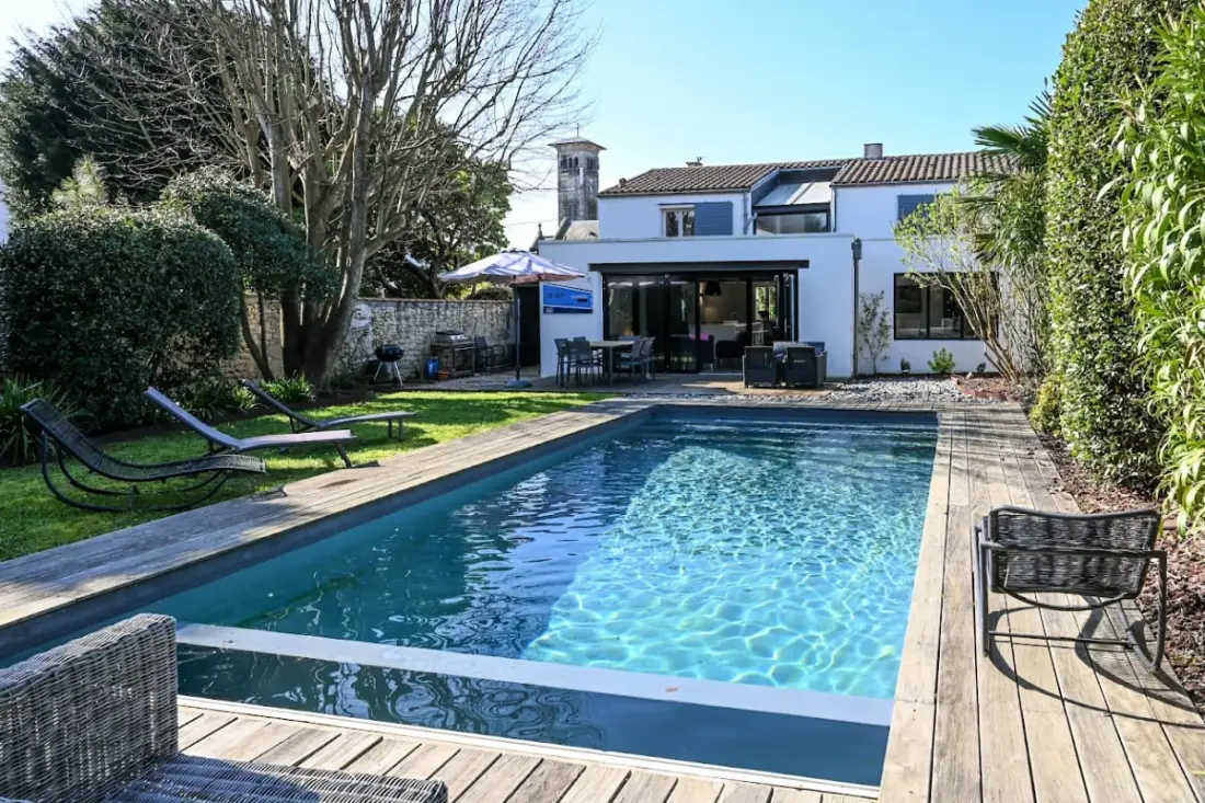 Maison Pour 11 Pers Avec Piscine à La Rochelle