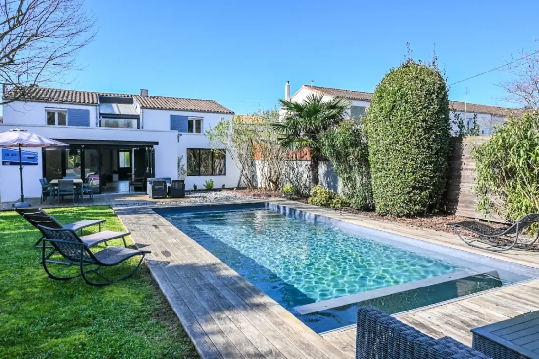 Maison Pour 11 Pers Avec Piscine à La Rochelle