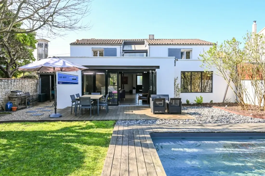 Maison Pour 11 Pers Avec Piscine à La Rochelle