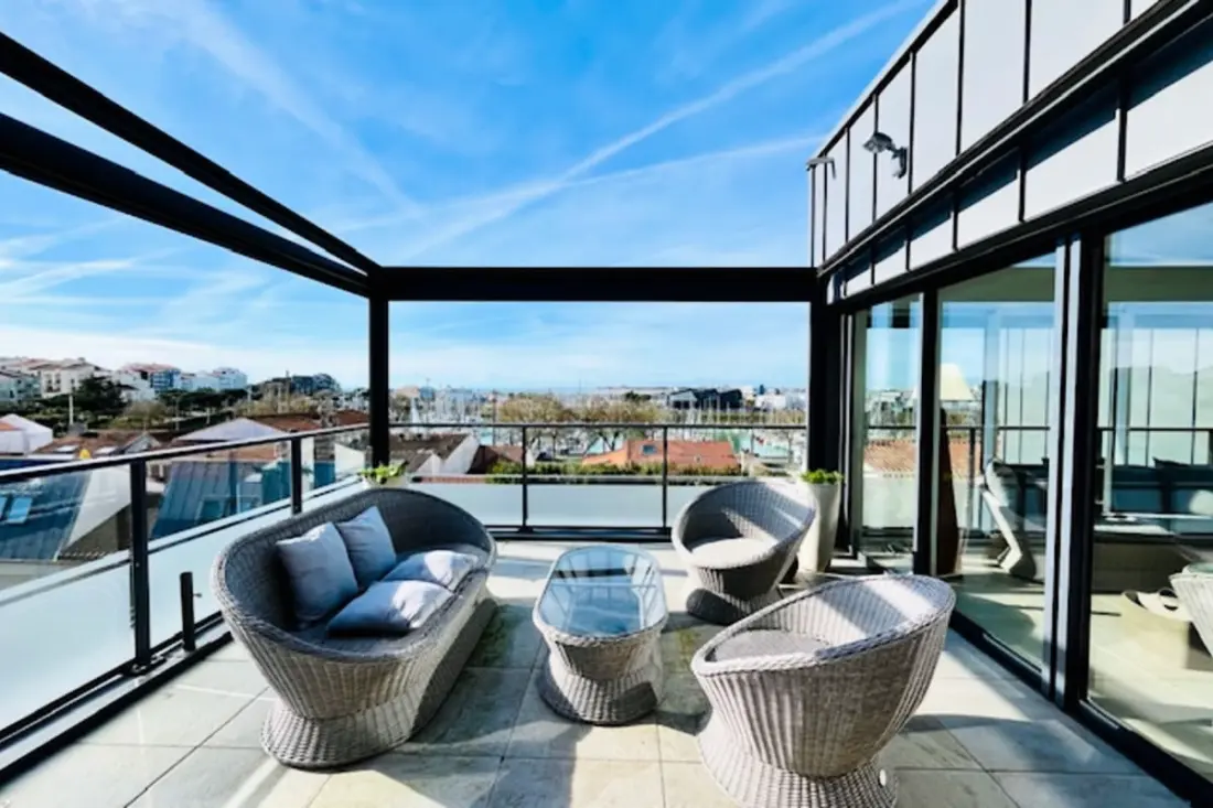 Exceptionnel Rooftop Vue Mer Avec Piscine Privée