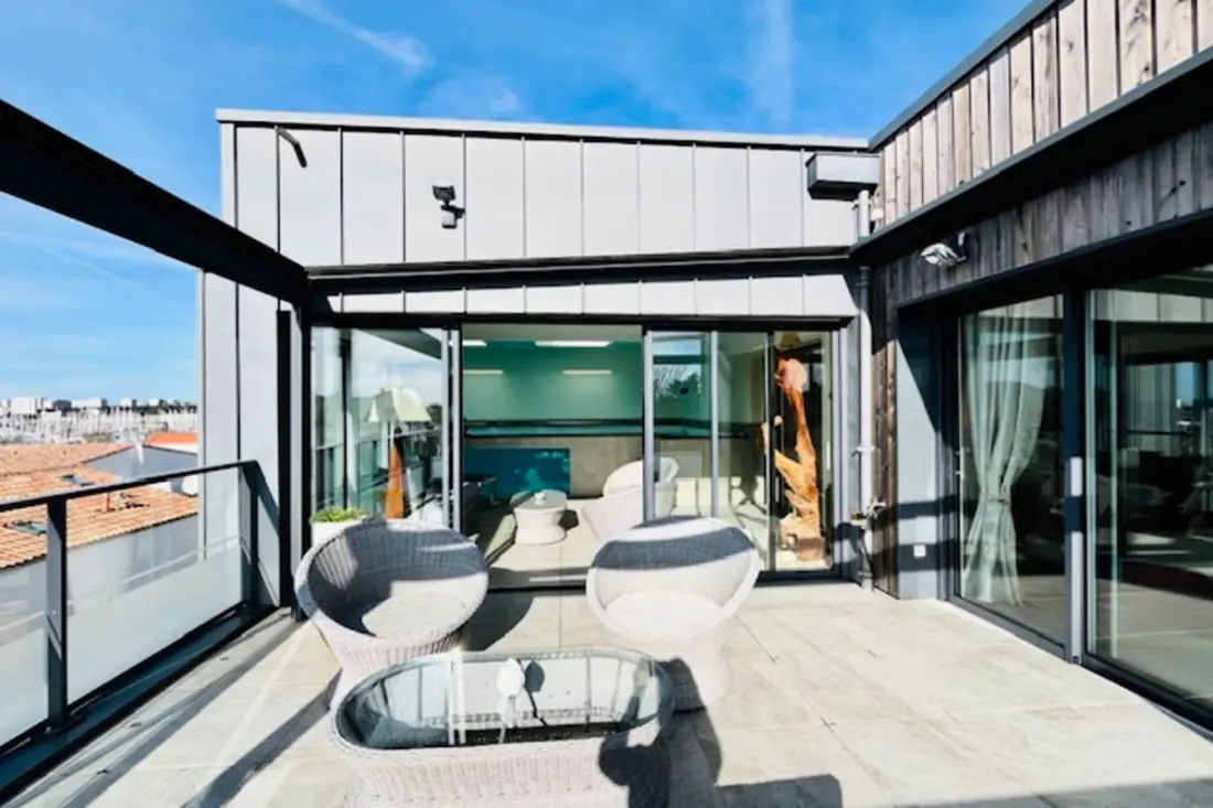 Exceptionnel Rooftop Vue Mer Avec Piscine Privée