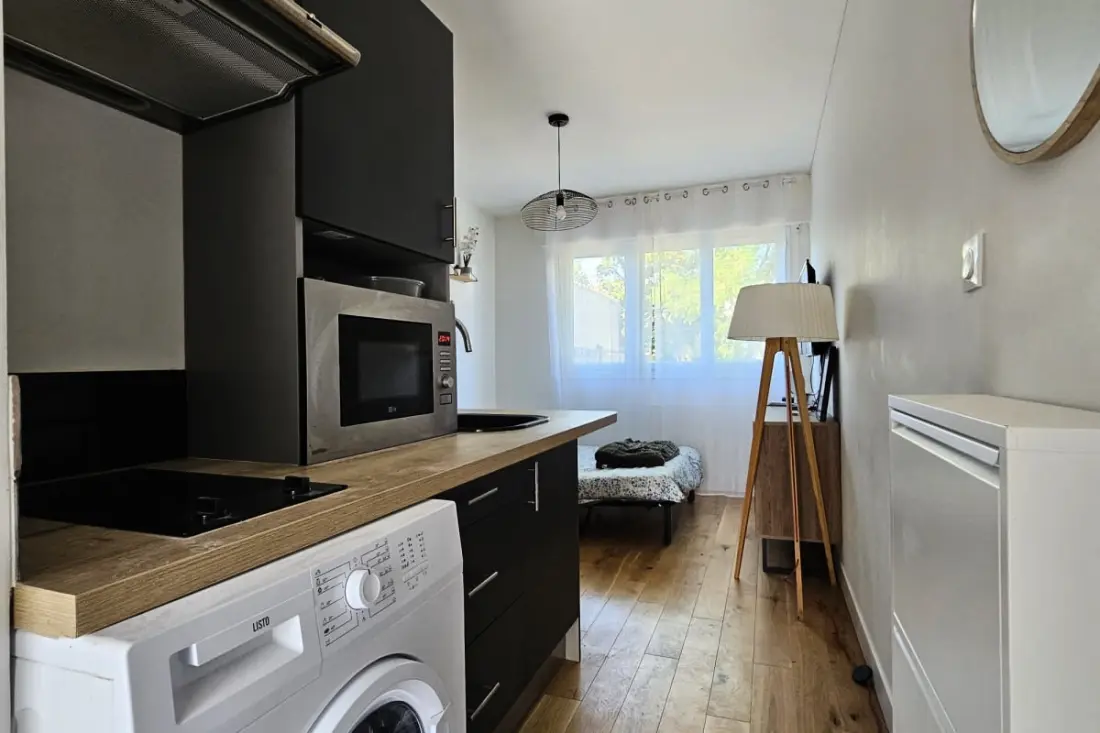 Studio Calme Avec Vue Arborée à La Rochelle