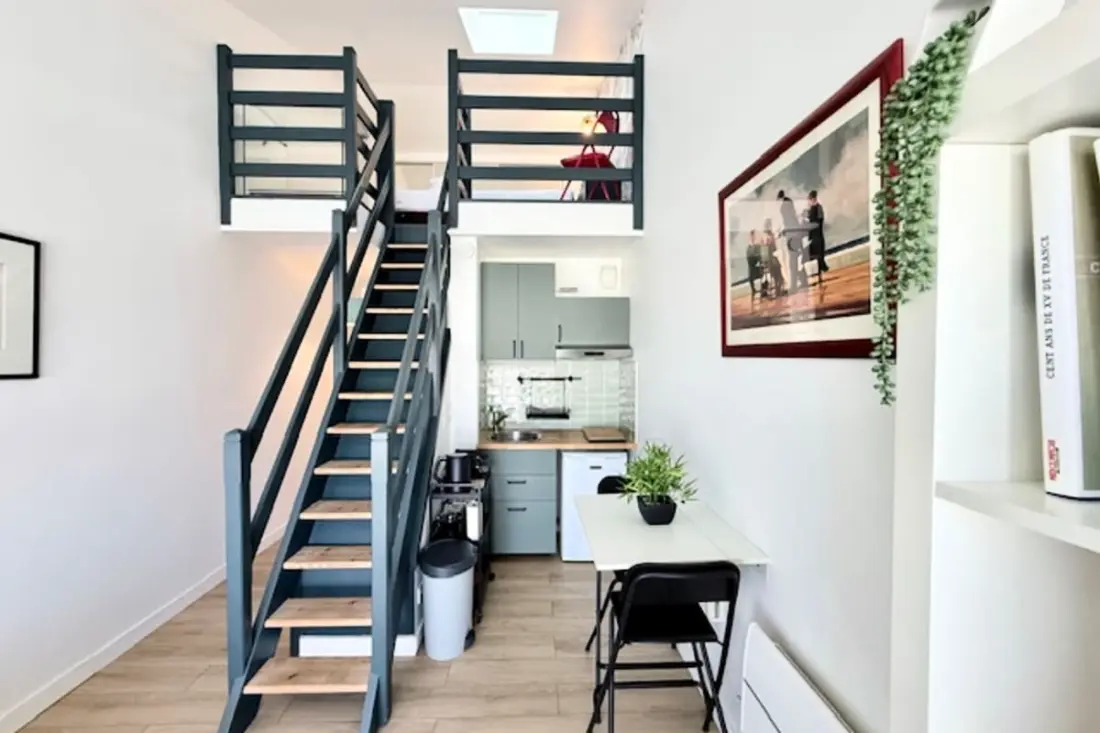 Studio De 34 M² Avec Parking Privé à La Rochelle