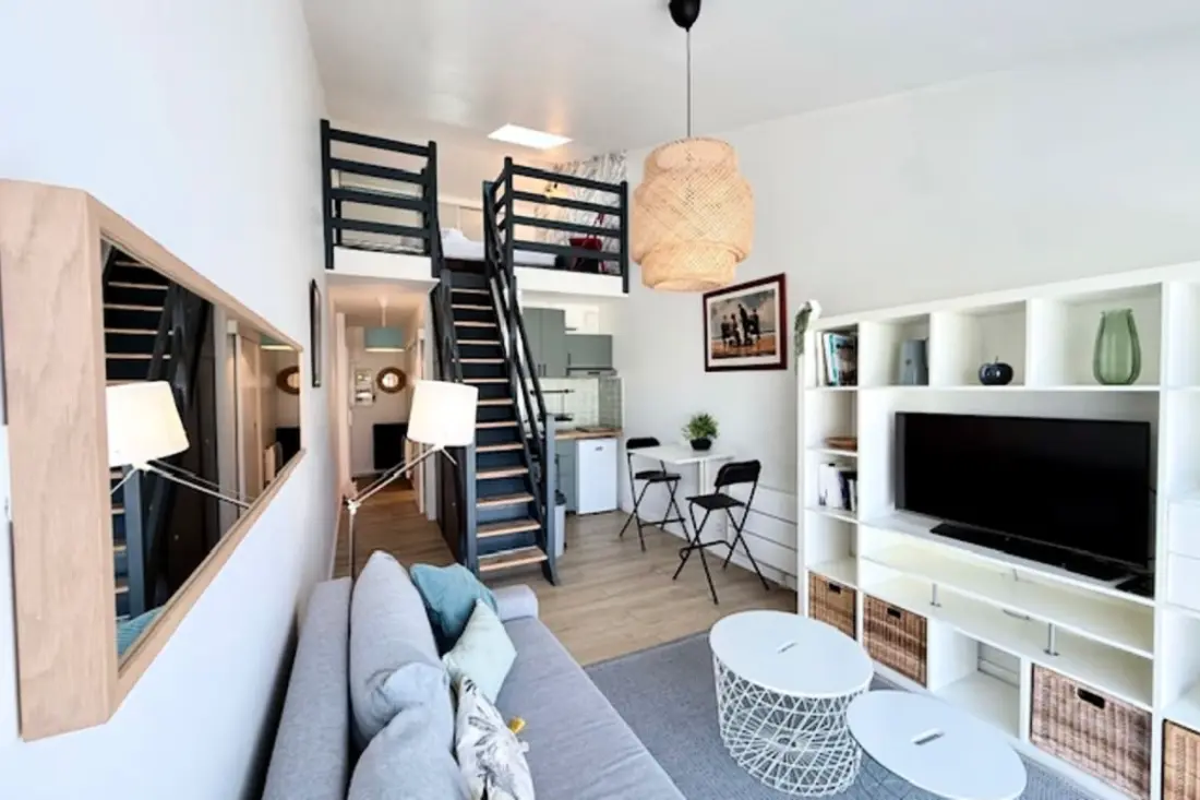Studio De 34 M² Avec Parking Privé à La Rochelle