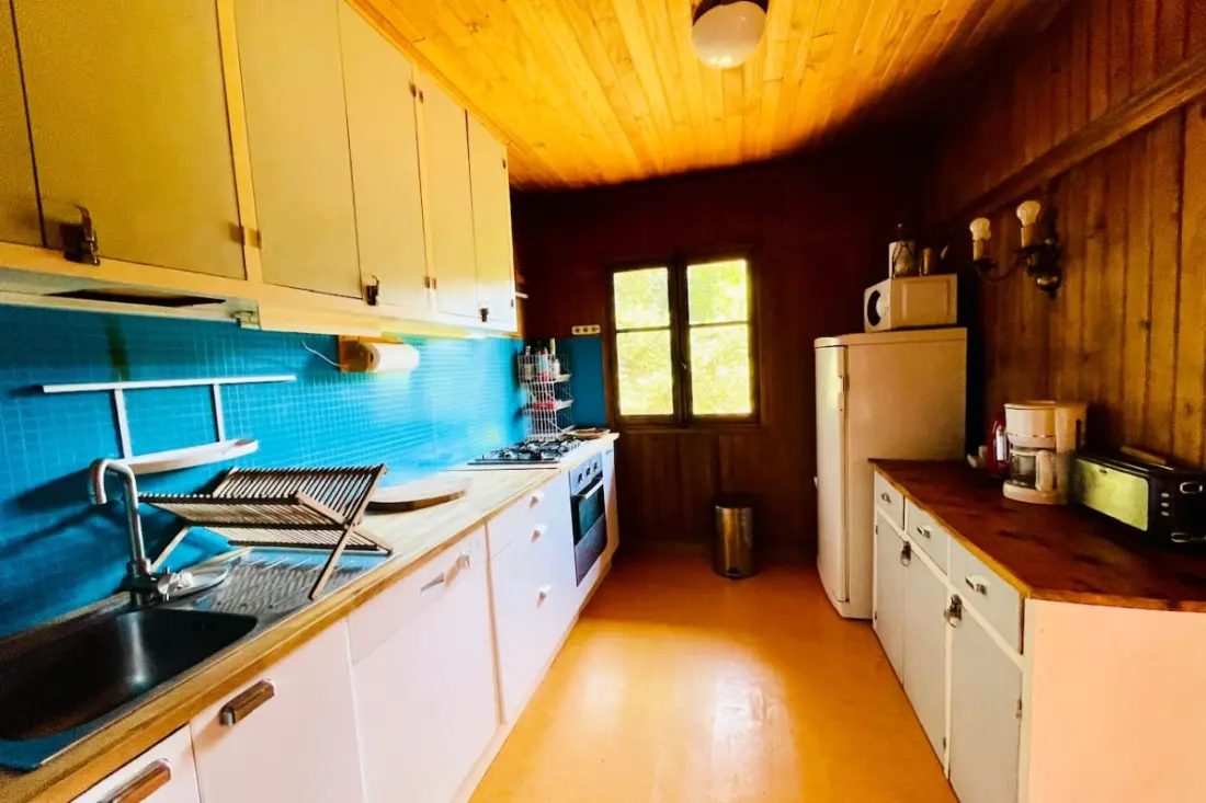 Chalet Alpin Avec Cheminée, Terrasse Et Jardin