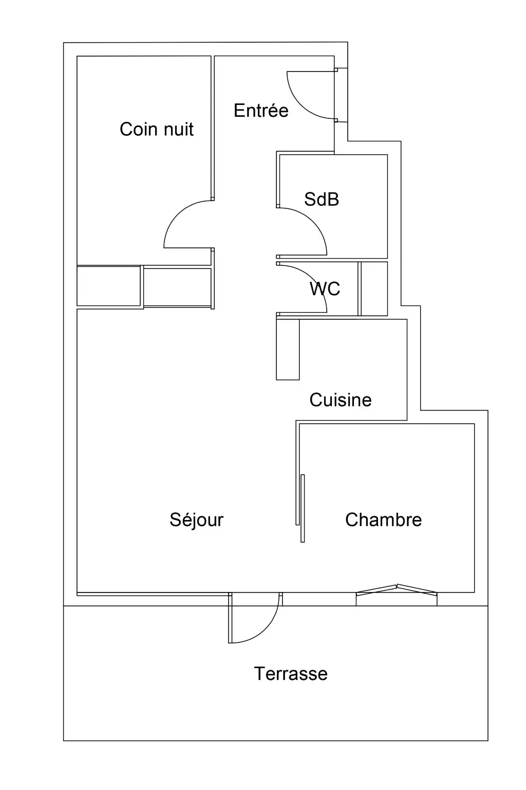 Résidence Bel appartement T3 au calme avec jardin