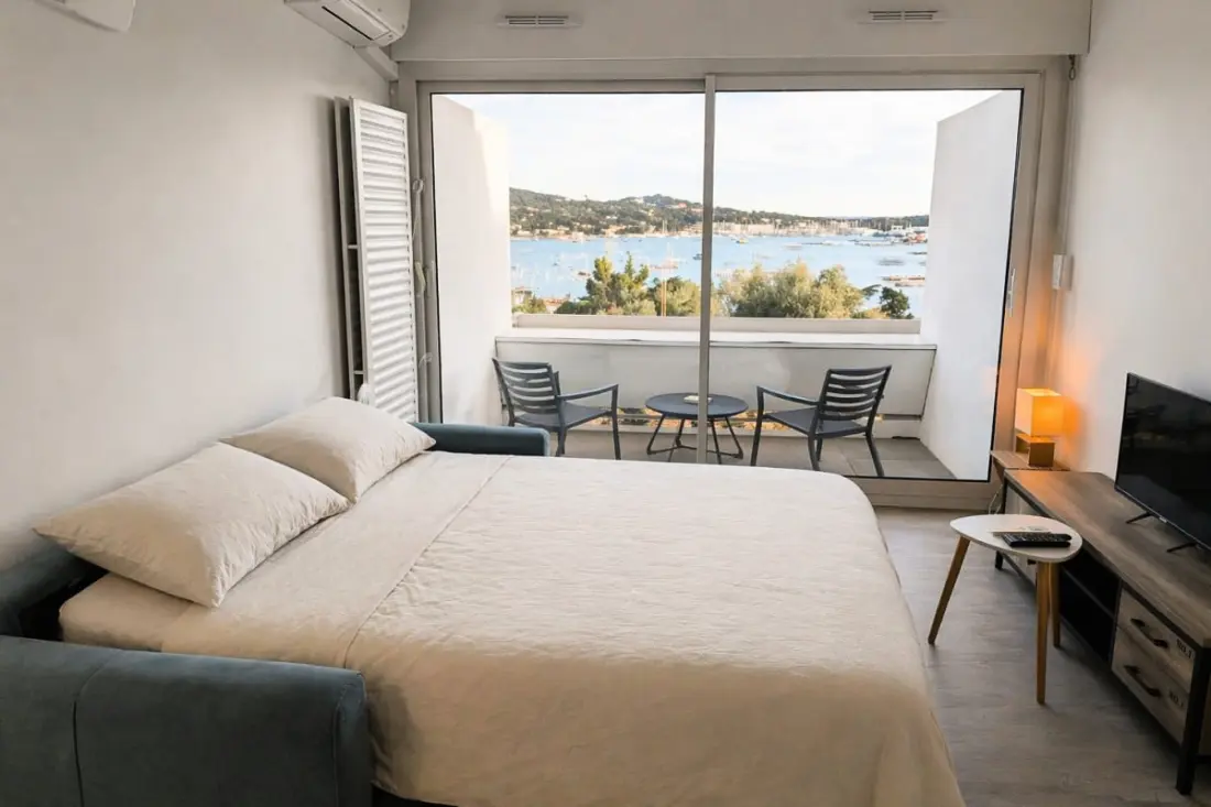Studio De Standing Avec Vue Mer Et Piscine