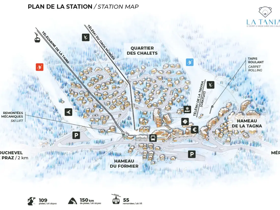 Location de Vacances La Tania 51
