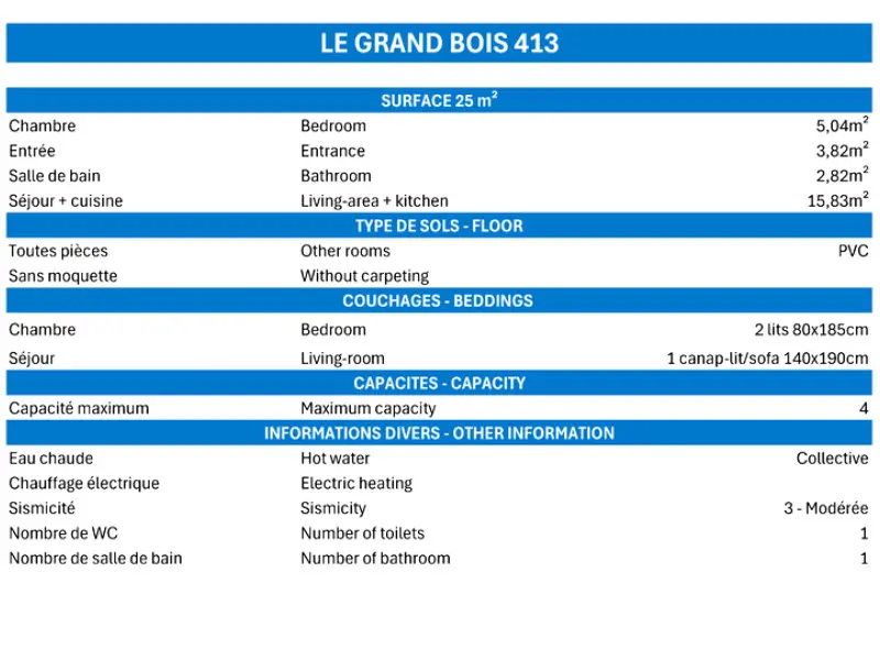 Résidence Grand Bois B