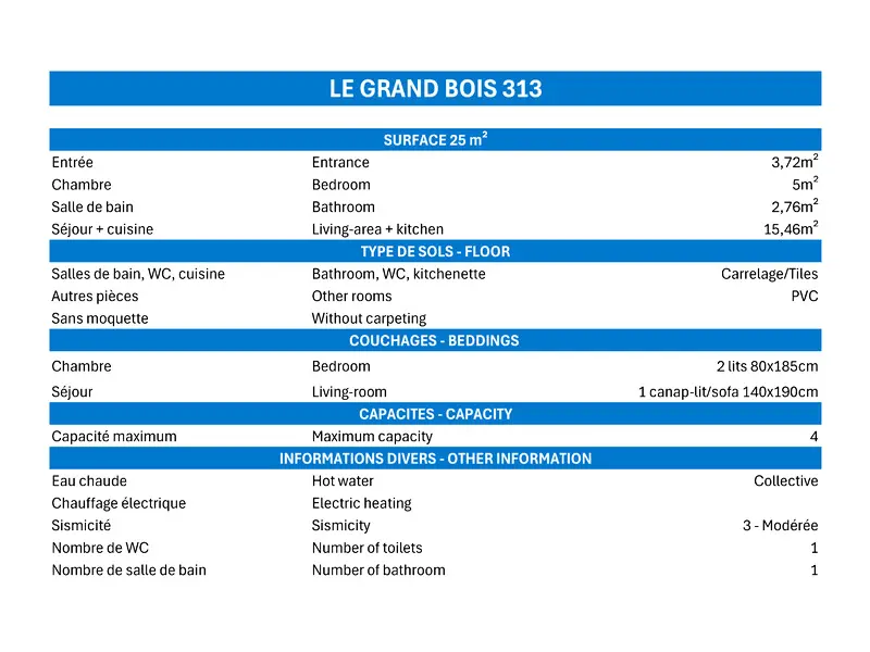 Résidence Grand Bois B