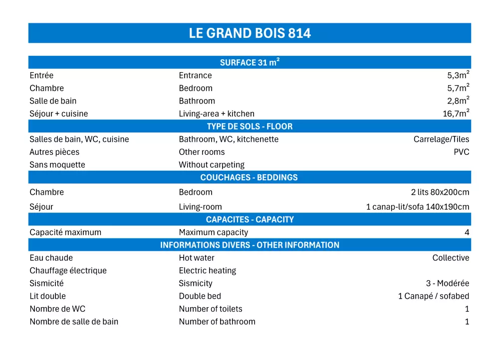 Résidence Grand Bois A