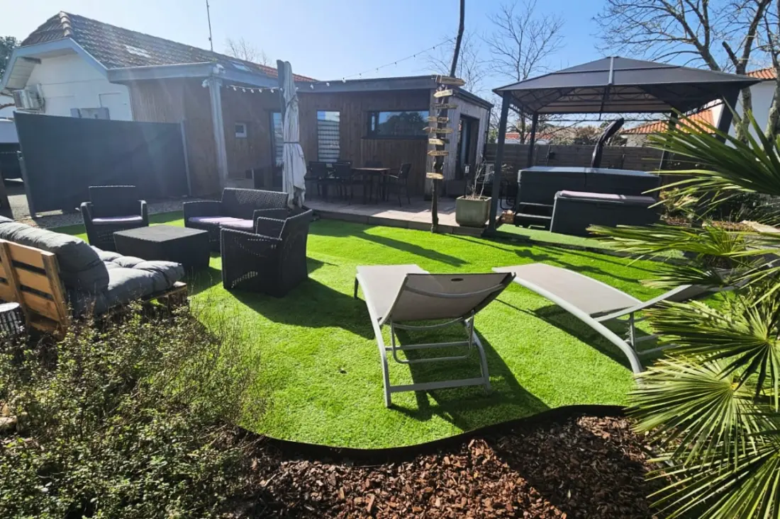Maison Avec Jardin, Jacuzzi, Proche Lac Cazaux