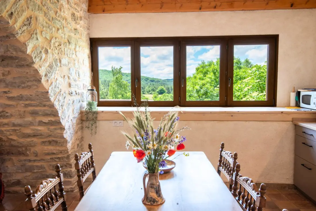 Gîte de France Gîte aulas 2/4 personnes 3 épis