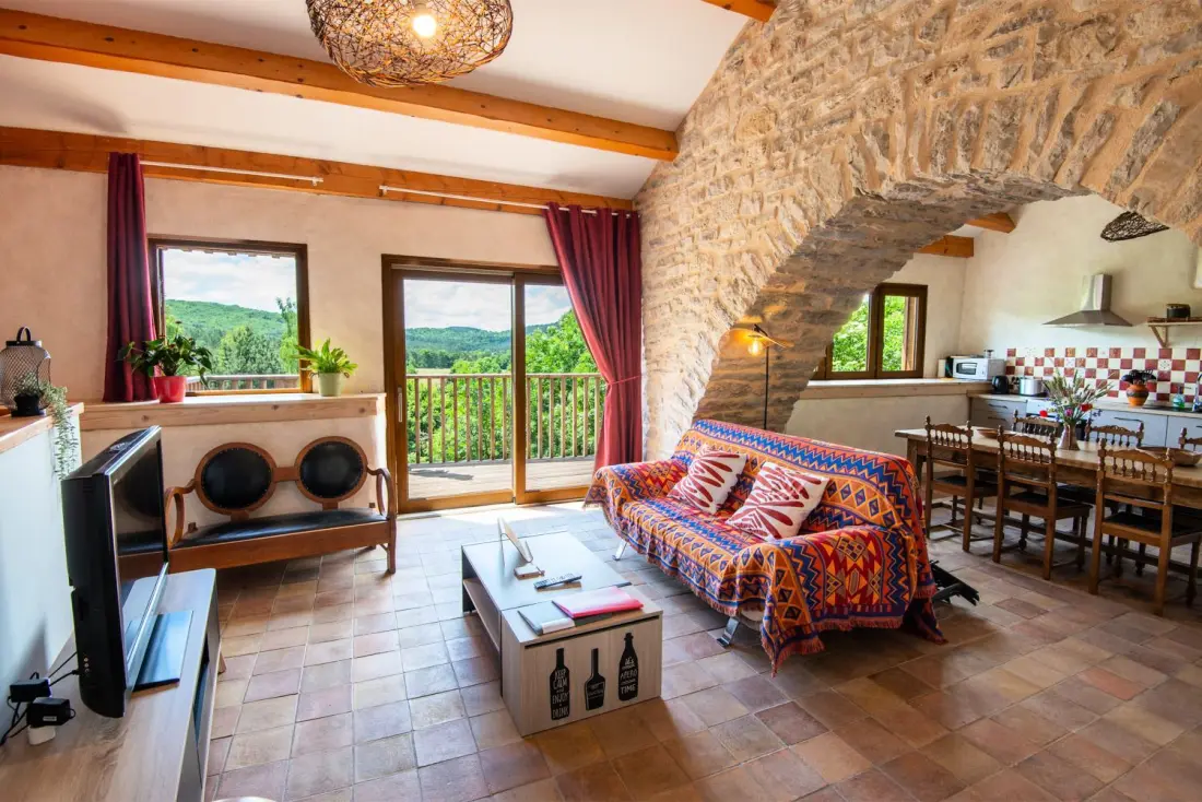 Gîte de France Gîte aulas 2/4 personnes 3 épis