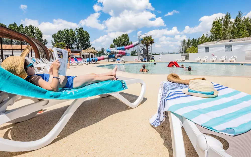 Camping Les Rouillères 41 étoiles★ - Plage