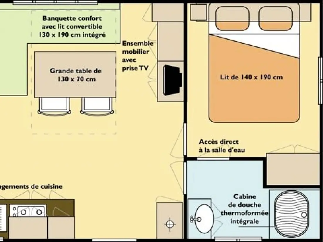 Camping maeva Escapades Le Lac Laval-de-Cère 3 étoiles★★★
