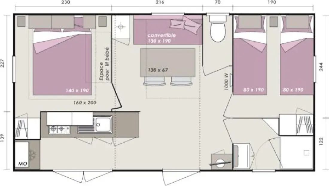 Camping Paradis Nai'a Village 4 étoiles★★★★