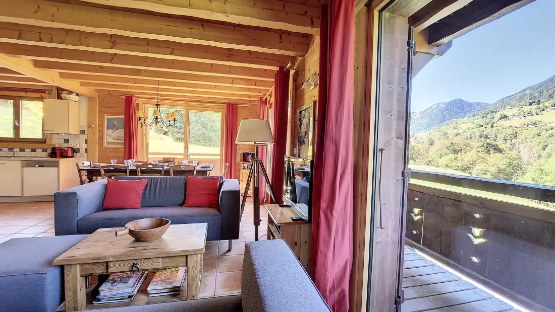 Chalets à Le Biot