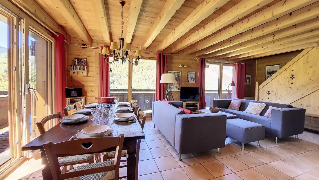 Chalets à Le Biot