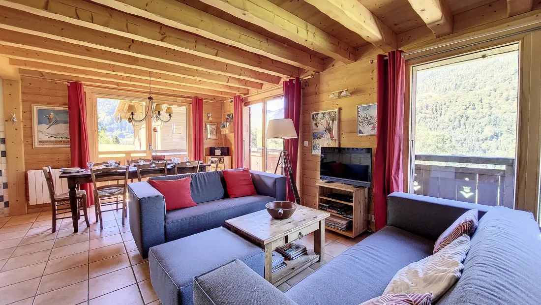Chalets à Le Biot