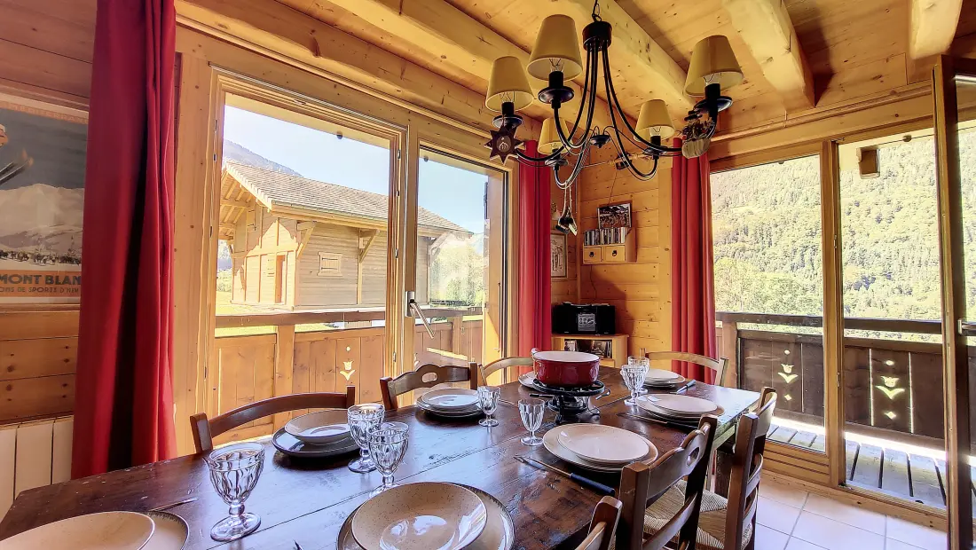 Chalets à Le Biot