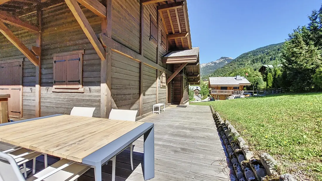Chalets à Le Biot