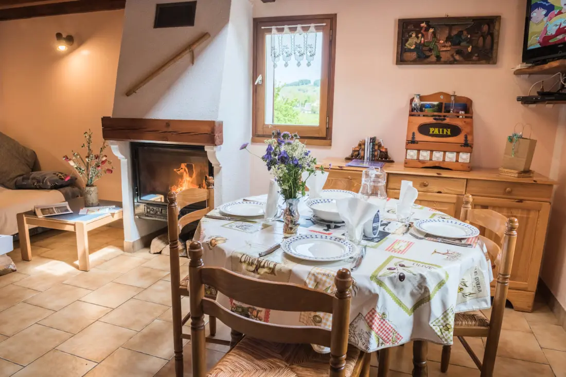 Gîte de France "le mas d'hillaire" 2/4 personnes à saint jean du bleymard 3 épis