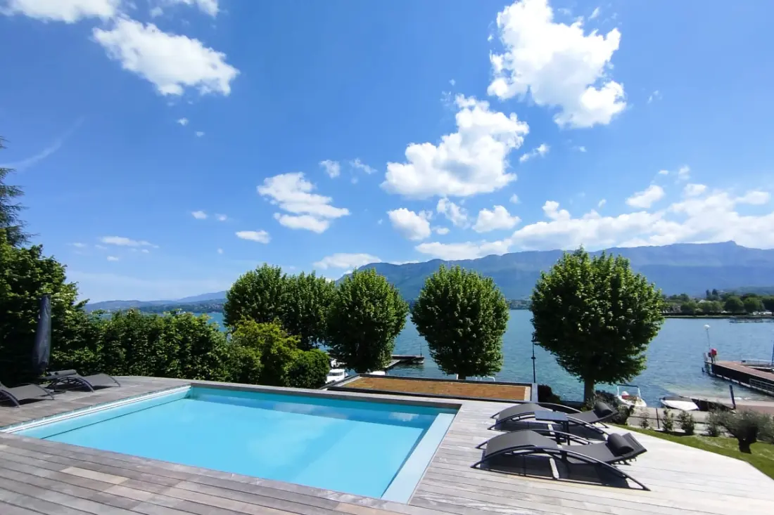 Villa Piscine Chauffée, Vue Et Accès Lac, Climatisation