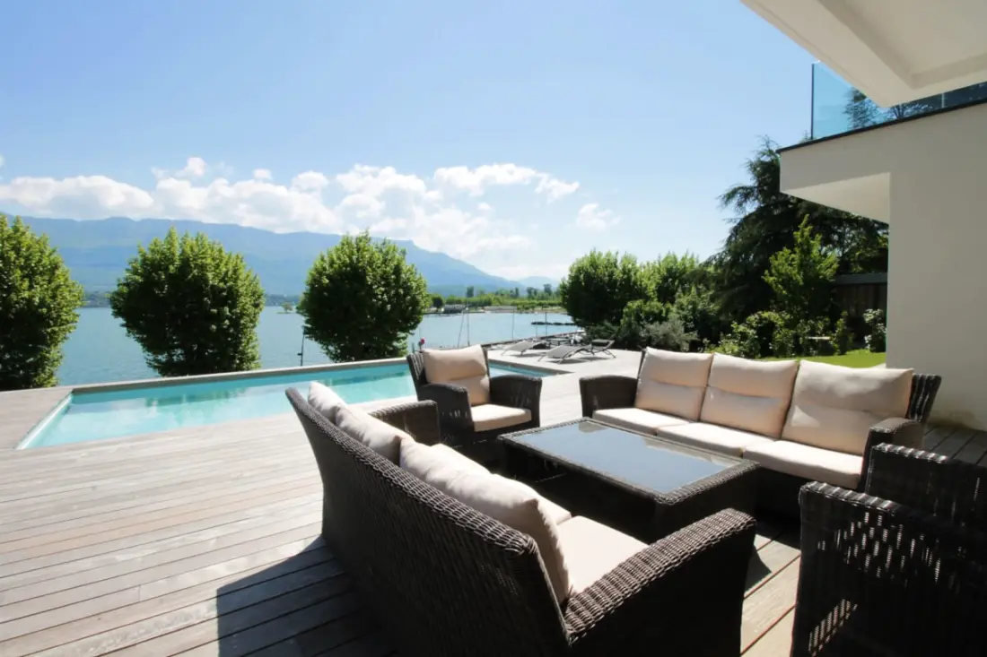 Villa Piscine Chauffée, Vue Et Accès Lac, Climatisation