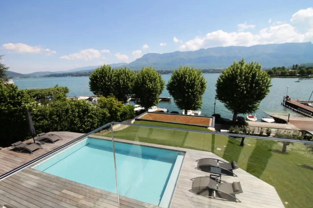 Villa Piscine Chauffée, Vue Et Accès Lac, Climatisation