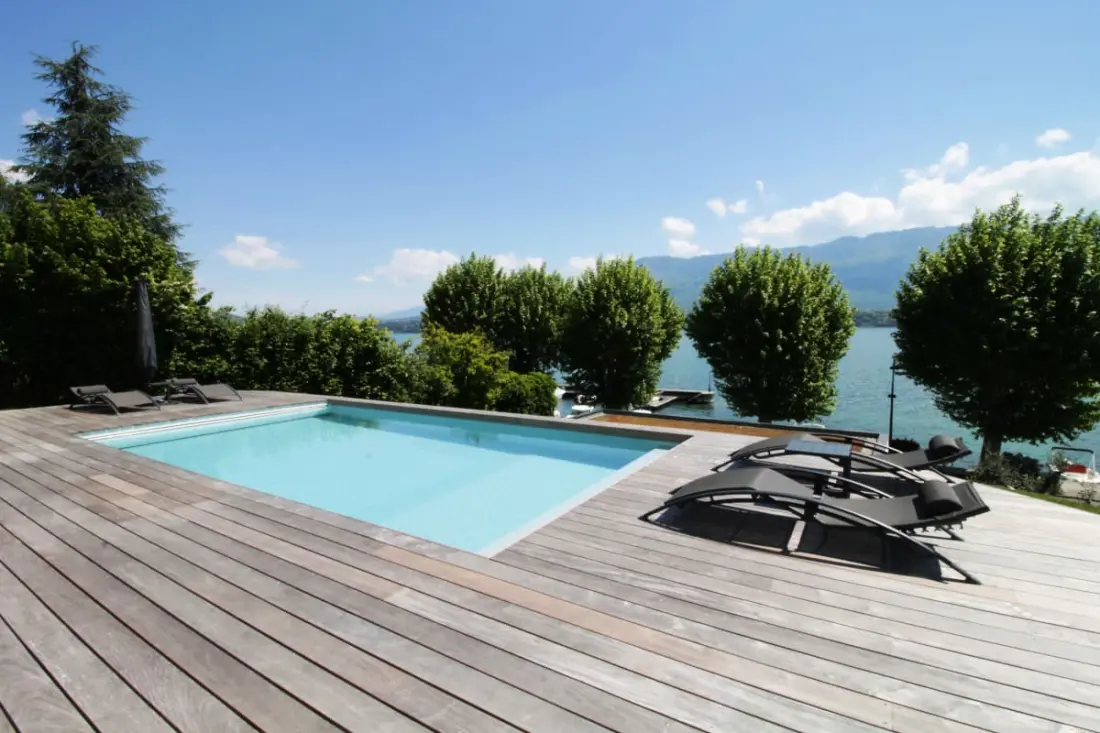 Villa Piscine Chauffée, Vue Et Accès Lac, Climatisation