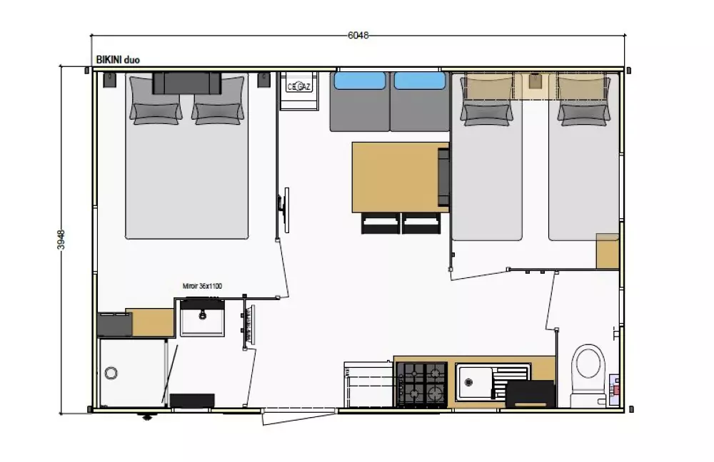 Camping Paradis Le Rocher de la Granelle 3 étoiles★★★
