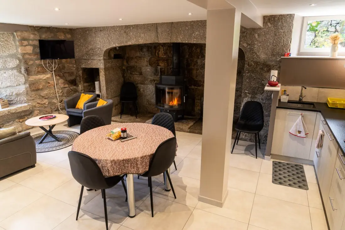 Gîte de France La maison de castanet entre aubrac et margeride 3 épis