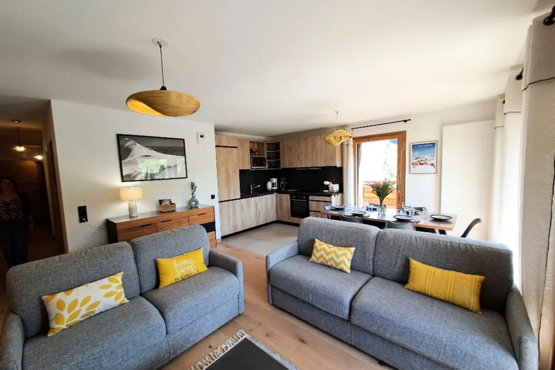 Spacieux Appartement 8 Pers Vue Montagne