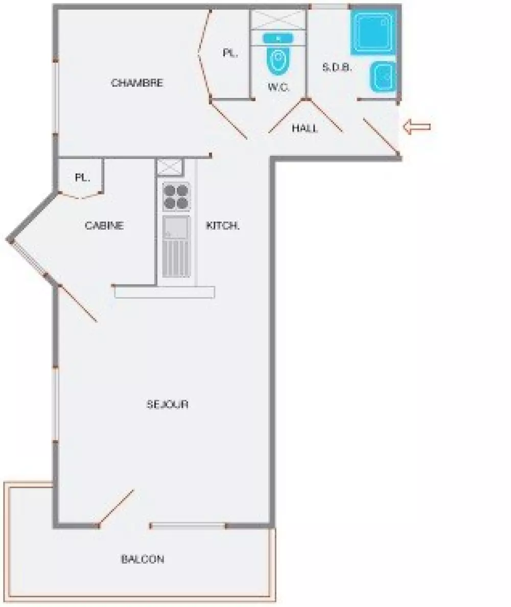 Résidence Florimontagnes A