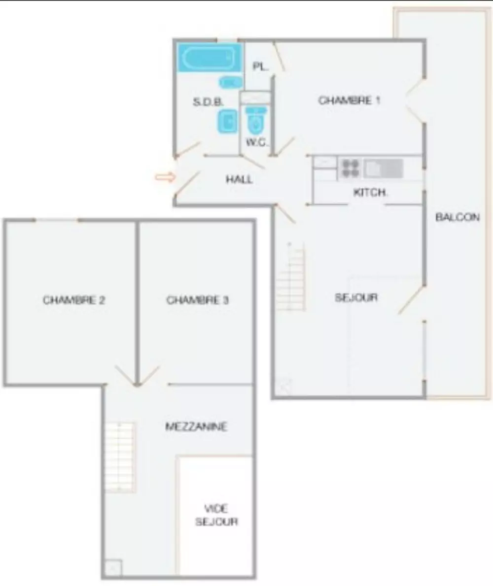 Résidence Piste Rouge A