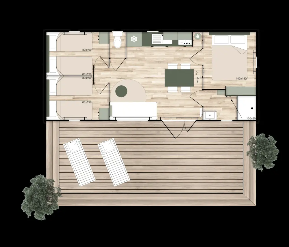 Camping le Grand Cerf 4 étoiles★★★★