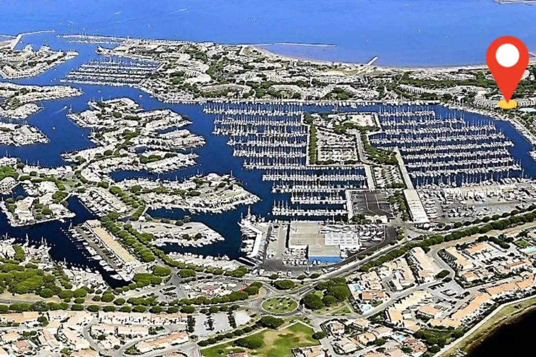 Résidence Jardins Du Port B1019 – Studio Rdc, Clim, Loggia, Parking, Wi-fi, Piscine