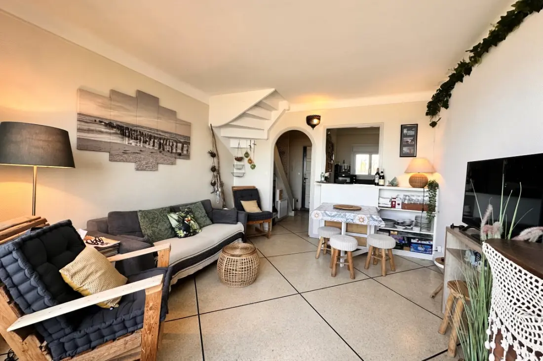 Résidence La Croix Du Sud 4 - Appartement En Duplex Vue Mer 1ère Ligne Avec Terrasse