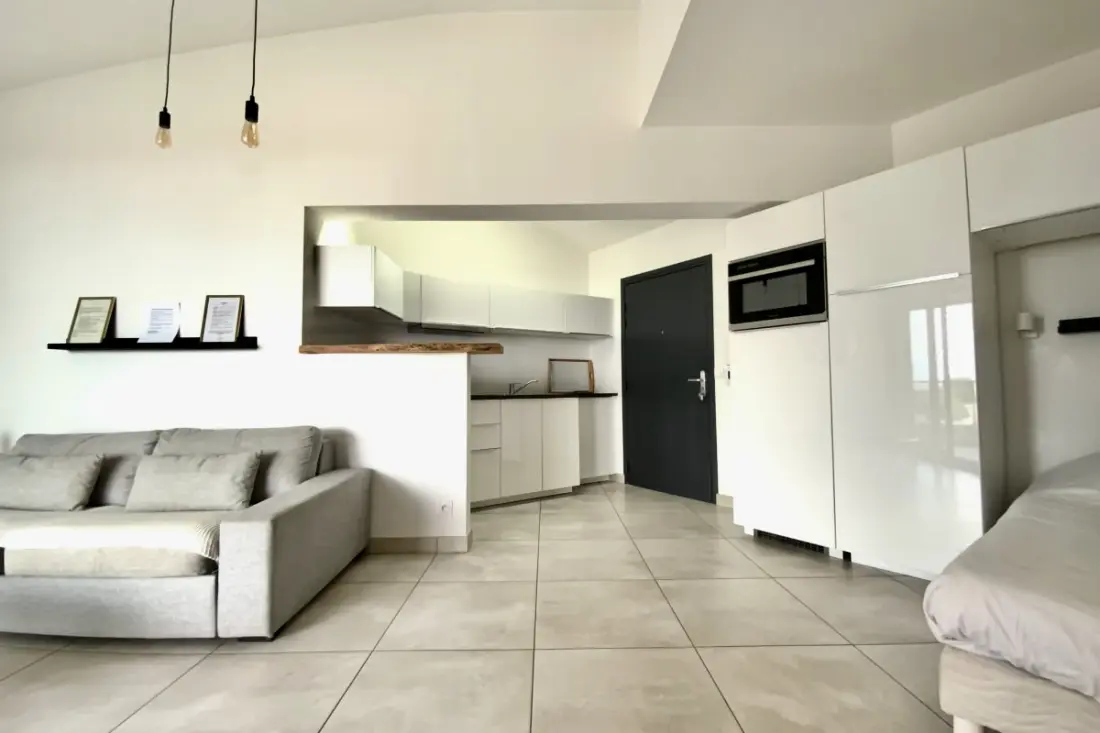 Résidence Le Couchant Studio Vue Mer B401 Dans Résidence Avec Accès Privé à La Plage