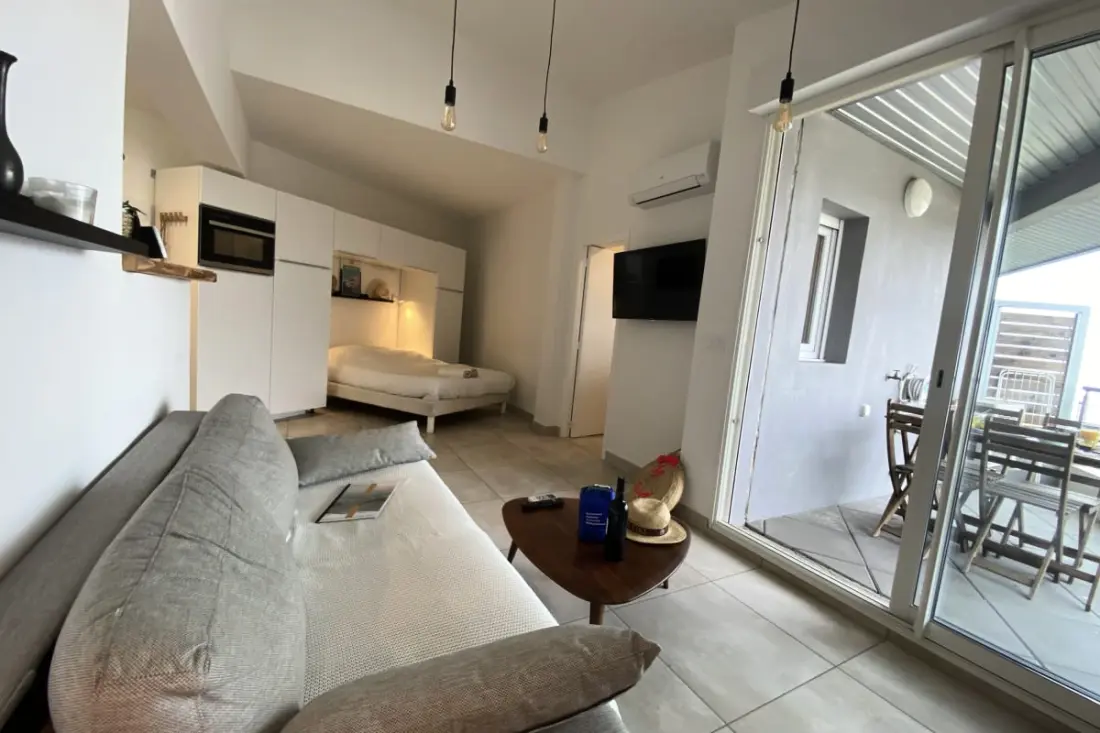 Résidence Le Couchant Studio Vue Mer B401 Dans Résidence Avec Accès Privé à La Plage