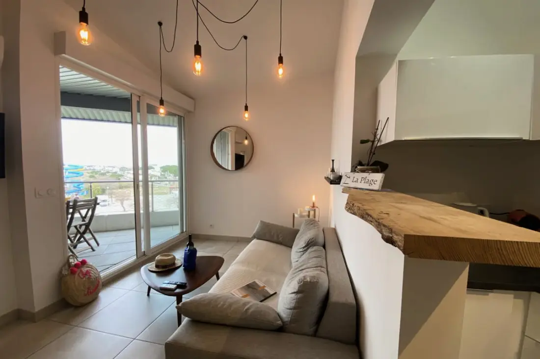 Résidence Le Couchant Studio Vue Mer B401 Dans Résidence Avec Accès Privé à La Plage