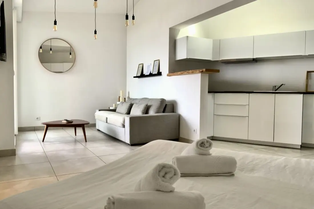 Résidence Le Couchant Studio Vue Mer B401 Dans Résidence Avec Accès Privé à La Plage