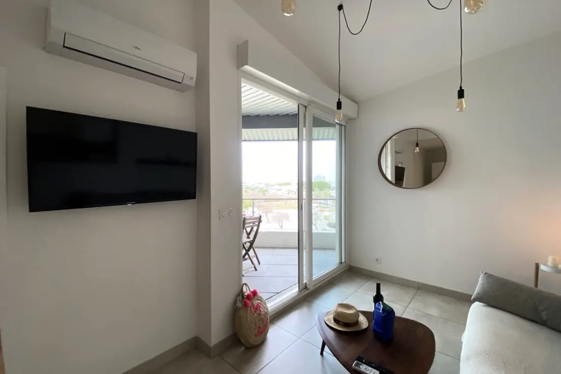 Résidence Le Couchant Studio Vue Mer B401 Dans Résidence Avec Accès Privé à La Plage