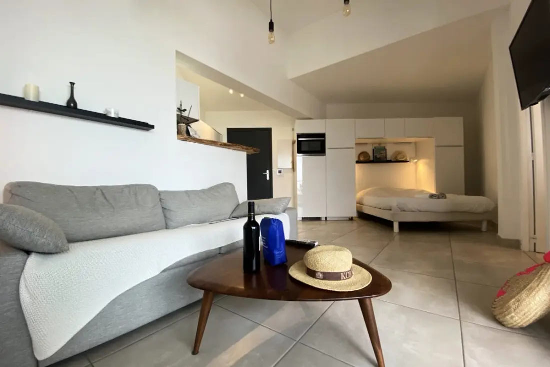 Résidence Le Couchant Studio Vue Mer B401 Dans Résidence Avec Accès Privé à La Plage