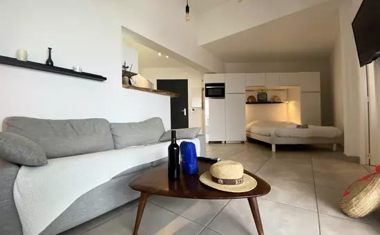 Résidence Le Couchant Studio Vue Mer B401 Dans Résidence Avec Accès Privé à La Plage