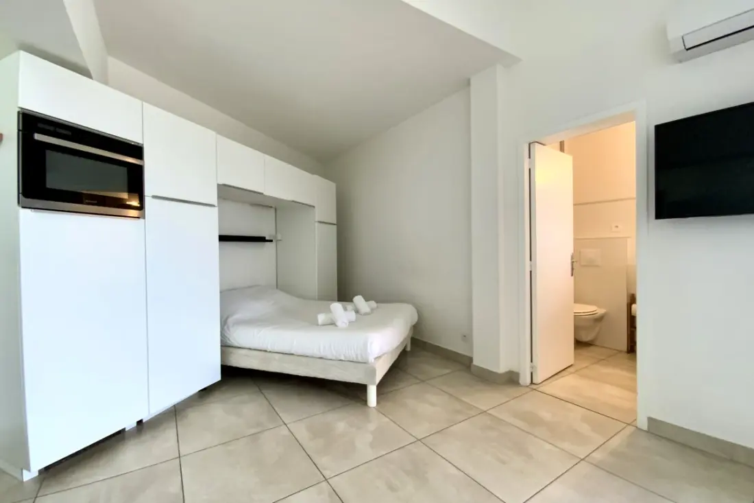 Résidence Le Couchant Studio Vue Mer B401 Dans Résidence Avec Accès Privé à La Plage