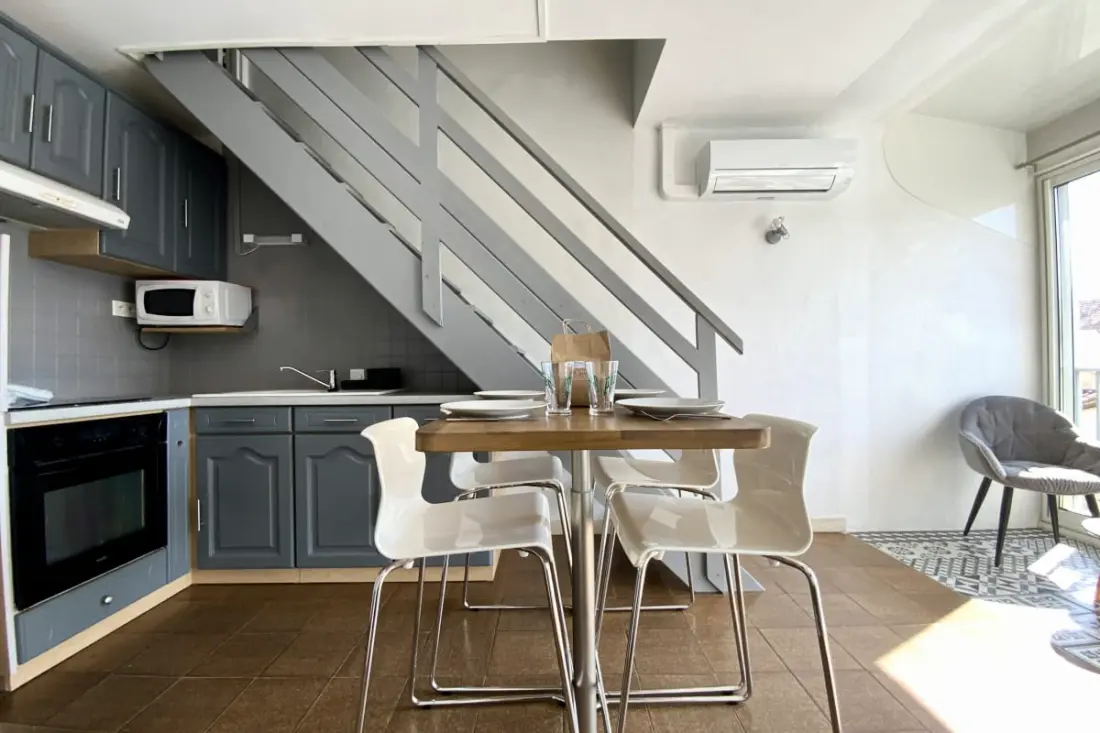 Résidence Le Saint-pierre – Appartement Duplex à 100 M De La Plage
