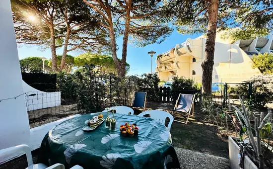 Résidence Le Santa Maria- Appartement Une Chambre Avec Jardin Et Parking