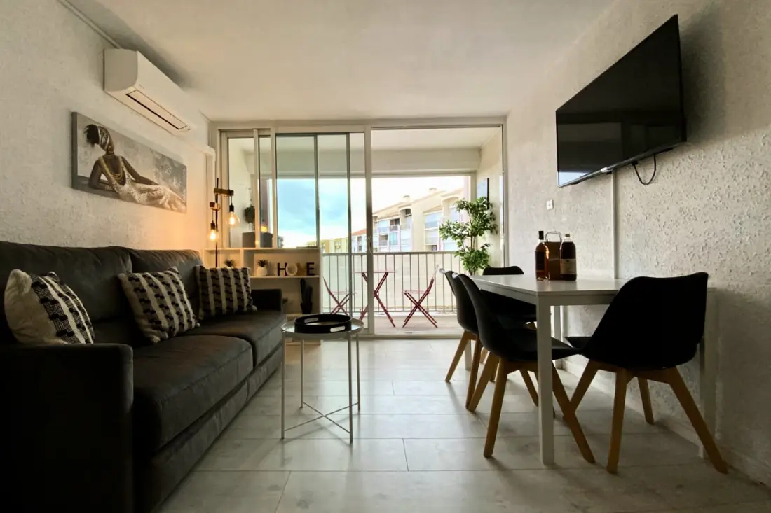 Résidence Les Saladelles 1 Chambre Climatisé 4 Pers Proche Plage Tout à Pied